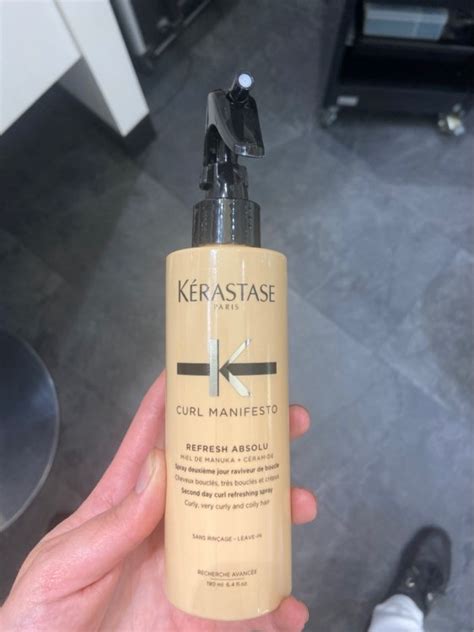 K Rastase Curl Manifesto Refresh Absolu Leave In Second Day Curl