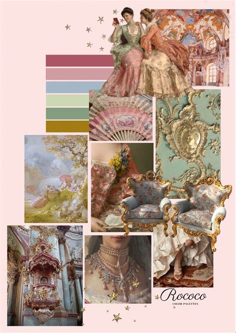 Rococo Color Palette | Beautiful Art Paintings