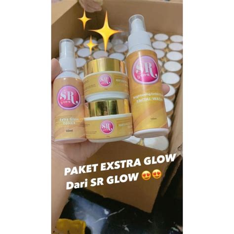 Jual PAKET EXTRA GLOW DARI SR GLOW HASIL 7X LEBIH MAKSIMAL Shopee