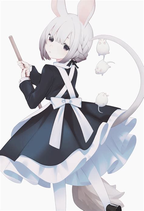 Nezumimi Mouse Maid With Broom And 3 Other Smoi Mice Original R