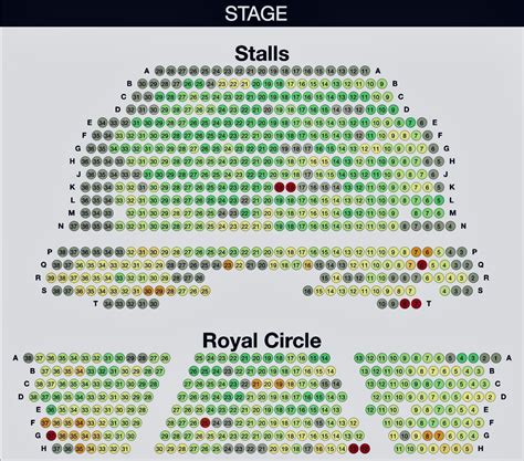 Phantom Of The Opera Tickets Seating Plan Elcho Table