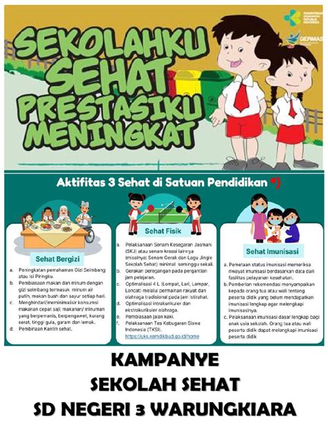 Poster Sekolah Sehat Pdf