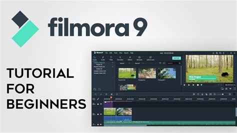 Filmora9 Tutorial For BeginnersGetting Started With Video Editing