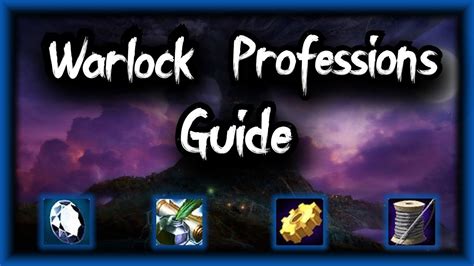 Warlock Professions Guide Wotlk Classic Youtube