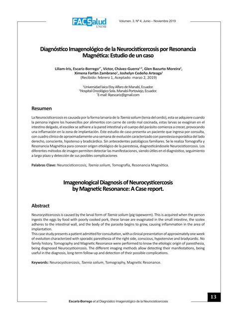 Pdf Diagn Stico Imagenol Gico De La Neurocisticercosis Por Dokumen Tips