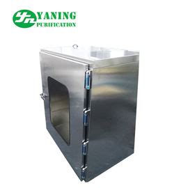 Stainless Steel Static Cleanroom Pass Box With Mechanical Interlock