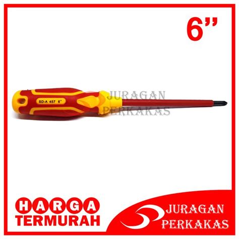 Jual ATS OBENG LISTRIK AC 6 INCH PLUS GAGANG KARET ELECTRIC SCREWDRIVER