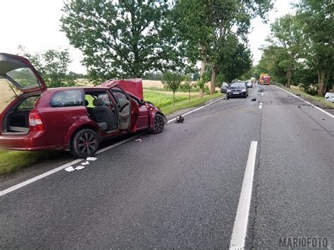 Wypadek W Zawadzie Dwie Osoby W Szpitalu