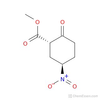 Methyl 5 Nitro 2 Oxocyclohexane 1 Carboxylate Structure C8H11NO5