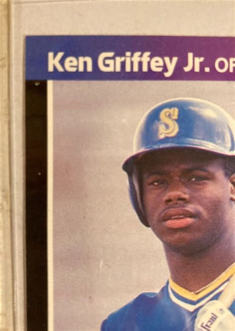 1988 Donruss Ken Griffey Jr 33 Rated Rookie Rookie Card Sea Cin