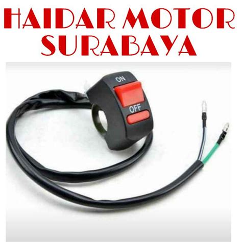 Jual Saklar On Off Stang Tombol Switch Lampu Tembak Saklar On Off Sklar