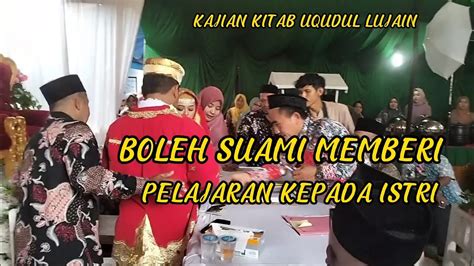 Suami Boleh Memberi Pelajaran Terhadap Istri Kitab Uqudul Lujain