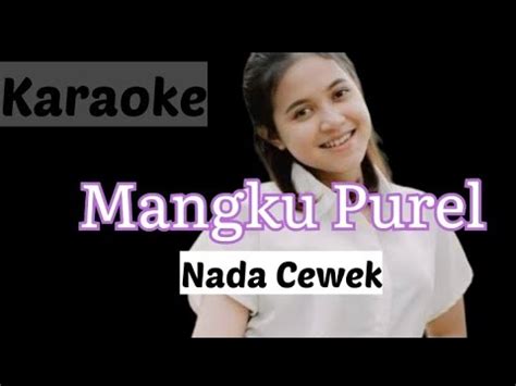 Karaoke Mangku Purel Sasya Nada Cewek Dangdut Youtube