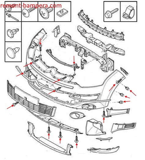 Comment enlever le pare chocs avant et arrière Citroen C Crosser