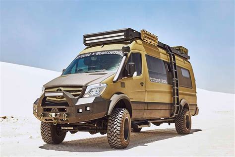 This Off-Road Camper Van Is a Hulking Overlander | Gear Patrol