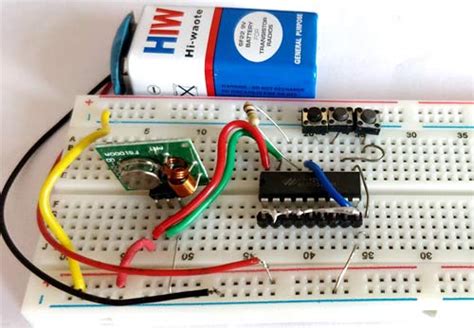 Rf Transmitter And Receiver Circuit Diagram