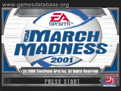 Ncaa March Madness Sony Playstation Games Database