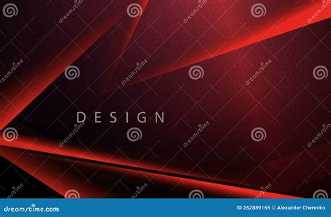 Black Texture Pattern with Chaotic Red Sharp Spikes Stock Illustration ...