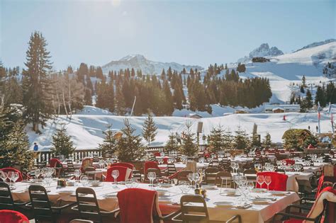 Best Altitude Restaurants In Courchevel