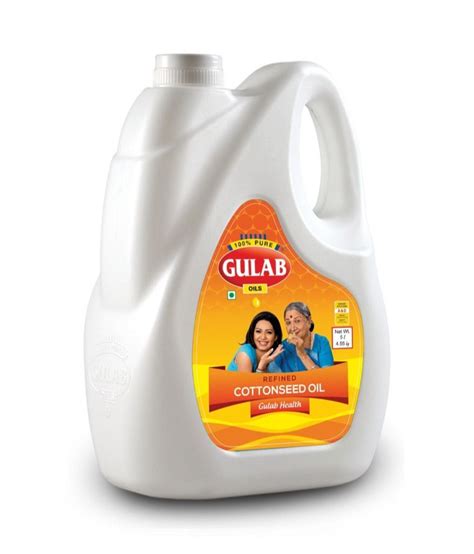 Gulab Refined Sunflower Oil L Tin Packaging Size Off