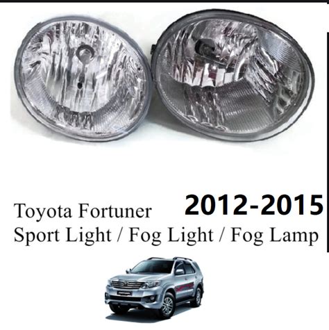 Fog Lamp Fog Light Front Bumper Lamp Light Fog Lamp Assembly For