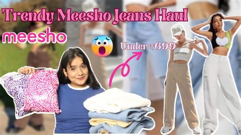 Meesho High Waist Jeans Haul Under Rs Meesho Jeans Haul