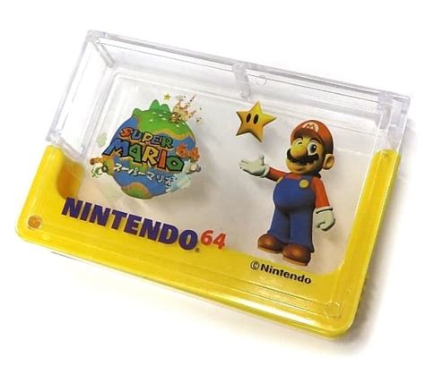 64 Cassette Case Super Mario 64 Game Suruga