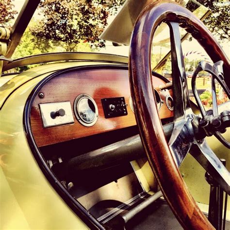 Premium Photo Close Up Of Vintage Car Dashboard And Steering Wheel