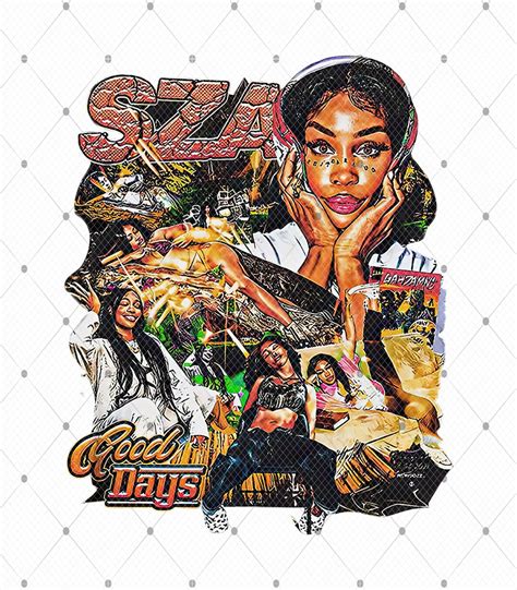 Sza Png, Sza Music Design, Sza Merch Tour Png, Ctrl Sza, Sza Tour 2024 ...