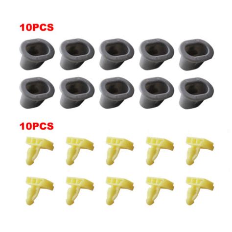 20 Wheel Well Opening Moulding Clips Flare Grommets For Nissan For