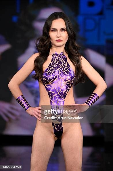 A Model Walks The Runway Wearing Black Tape Project During New York News Photo Getty Images