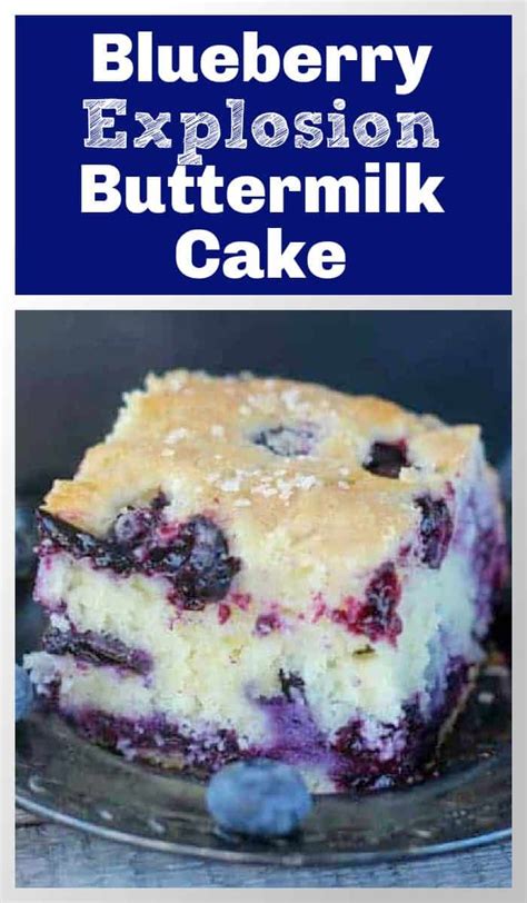 Buttermilk Blueberry Explosion Cake Artofit