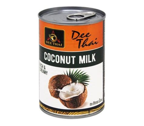 Dee Thai Coconut Milk Rich And Creamy 400ml Cheap Basket