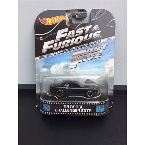 Jual Hot Wheels Retro Entertainment Fast And Furious 08 Dodge Challenger Shopee Indonesia