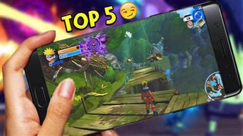 TOP 5 MELHORES JOGOS DE NARUTO PRA ANDROID E IOS ATUALIZADO NARUTO