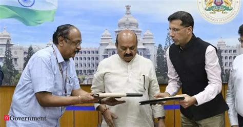 To Enhance State Revenue Karnataka Signs MoU With Centre For Effective