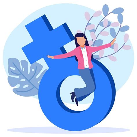 Illustration Vector Graphic Cartoon Character Of Women Empowerment