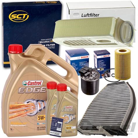 Inspektions Paket Castrol W Motor L Mercedes E C Klasse W W