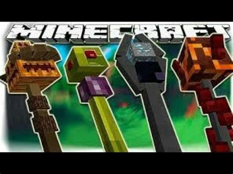 Staff Addon Baculos M Gicos Addon O Mod Para Minecraft Pe Link En La