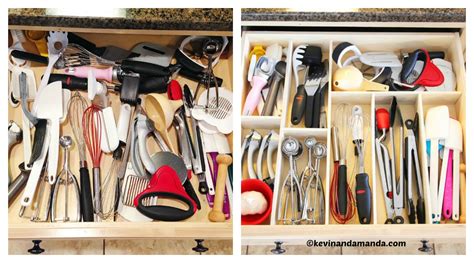 Kitchen Utensil Drawer Organizer - DIY Home Tutorials