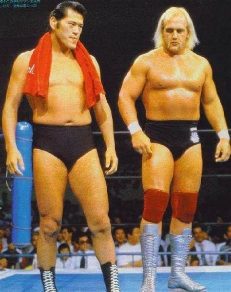 Antonio Inoki and Hulk Hogan in NJPW, 1983. | Hulk hogan, Hulk, Wrestling superstars