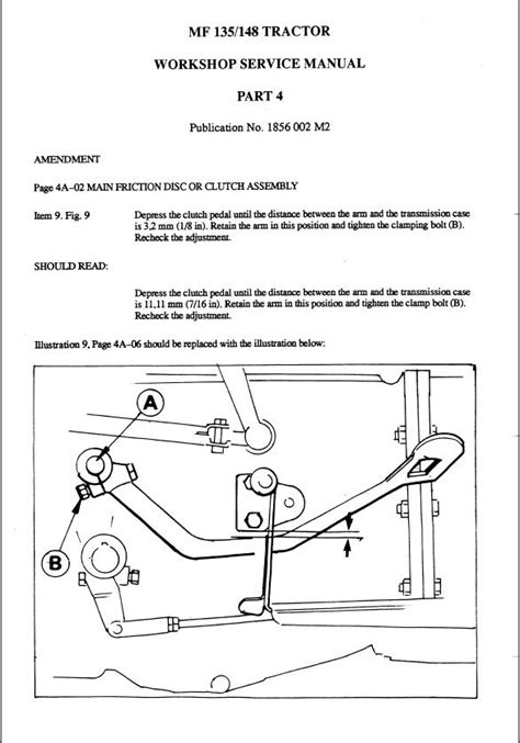 Massey Ferguson Mf 135 Mf 148 Tractor Workshop Service Manual