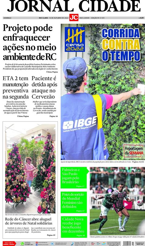 Jornal Cidade De Outubro De Jornal Cidade Rc