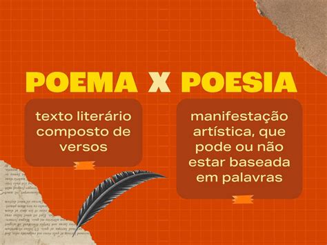 Diferen A Entre Poema E Poesia Toda Mat Ria