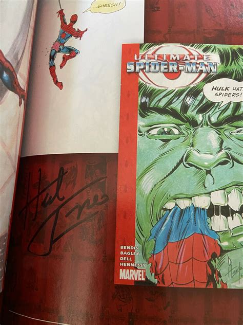 Ultimate Spider Man 100 Project Signed By Herb Trimpebakerbagley Nm