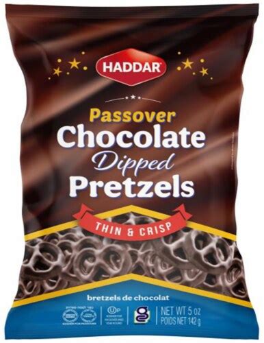 Haddar® Passover Chocolate Dipped Pretzels 5 Oz Kroger