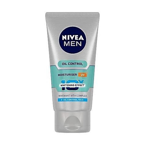 Buy Nivea Nivea Men Moisturiser Oil Control 10x Whitening 50 Ml Online