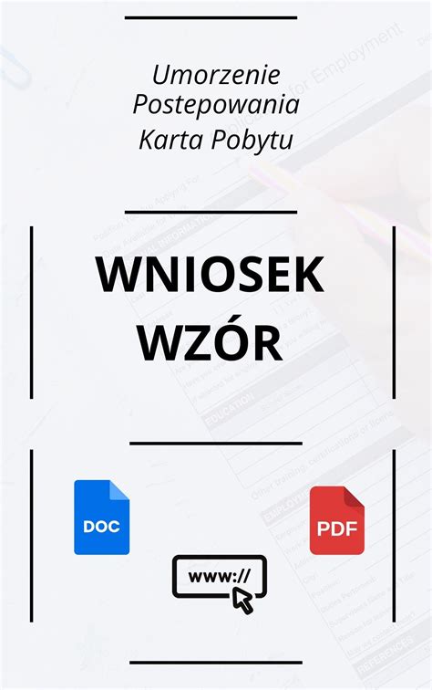 Wniosek O Umorzenie Post Powania Karta Pobytu Wz R