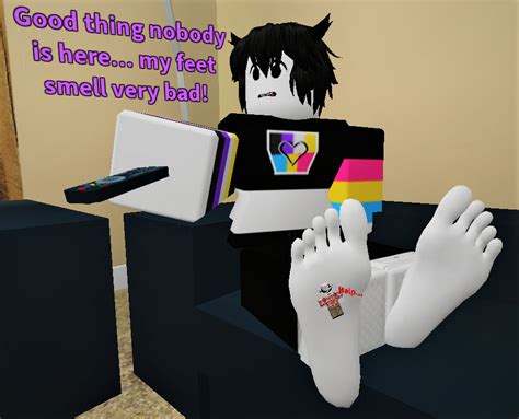 Her Smelly Unaware Roblox Feet Get Worshiped By Miaroblox On Deviantart