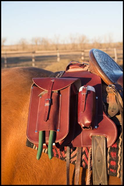 Ranchers Medicine Bag Jm Capriola Saddle Bags Horse Leather